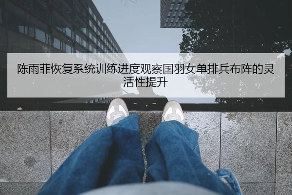 陈雨菲恢复系统训练进度观察国羽女单排兵布阵的灵活性提升