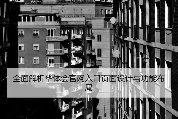全面解析华体会官网入口页面设计与功能布局